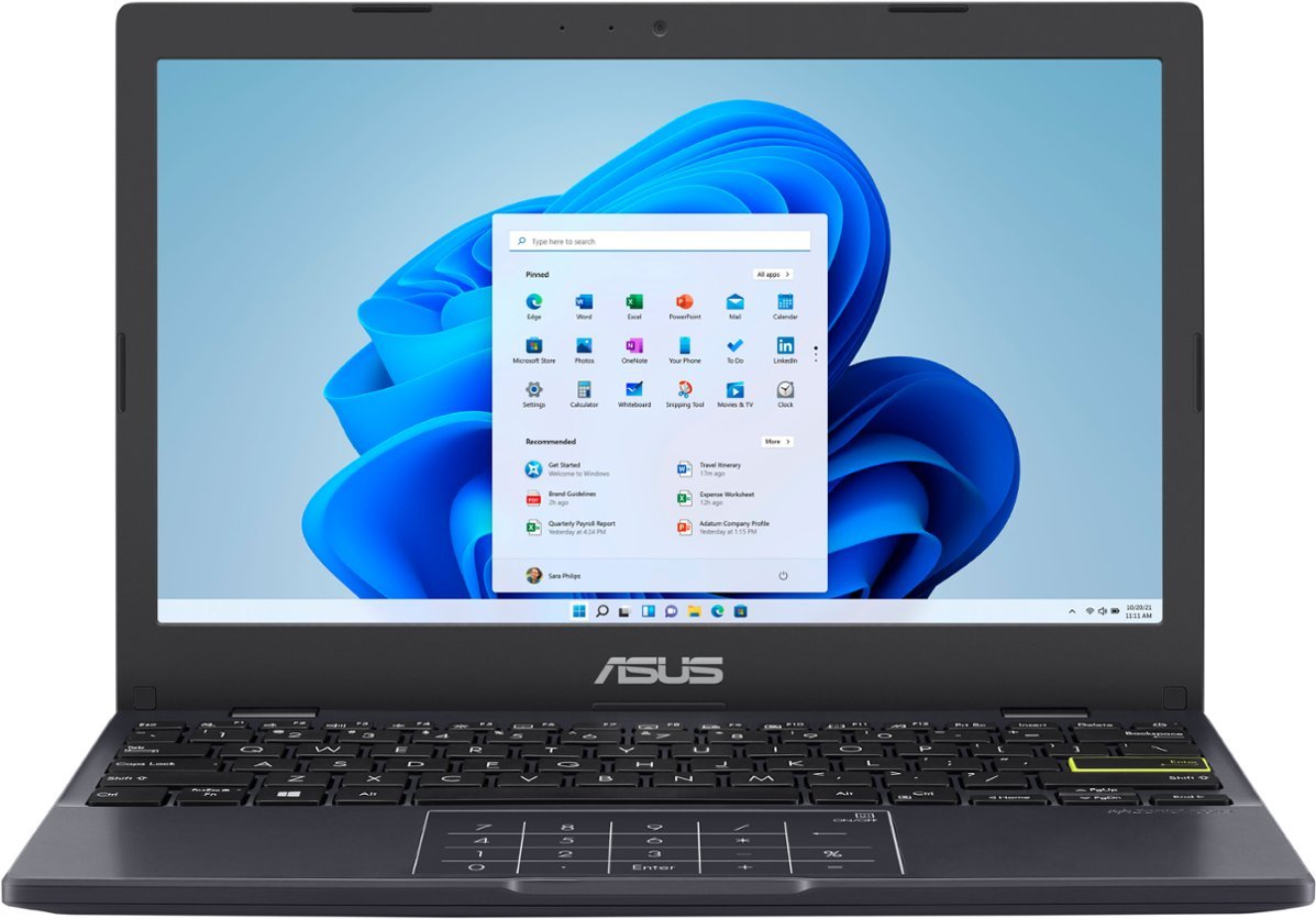 ASUS 11.6" Laptop Intel Celeron N4020 - 4GB Memory - 64GB eMMC - Star Black