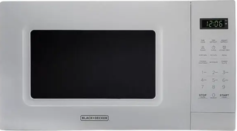 BLACK & DECKER .7 cubic foot 700-watt digital microwave oven