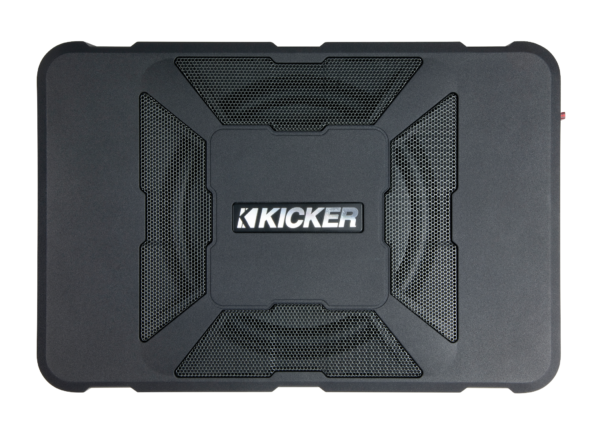 Kicker Hideaway compact powered subwoofer: 150 watts and an 8" sub