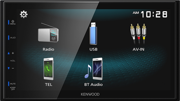 Kenwood 6.8" Digital Multimedia Receiver with Bluetooth