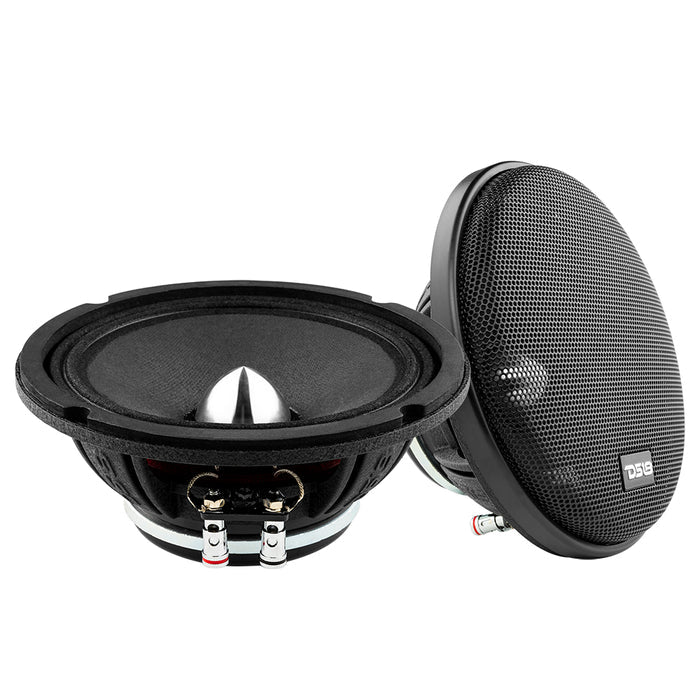 DS18 6.5" Neodymium Full-Range Loudspeaker with Bullet 450 Watts 4-Ohm with Grill