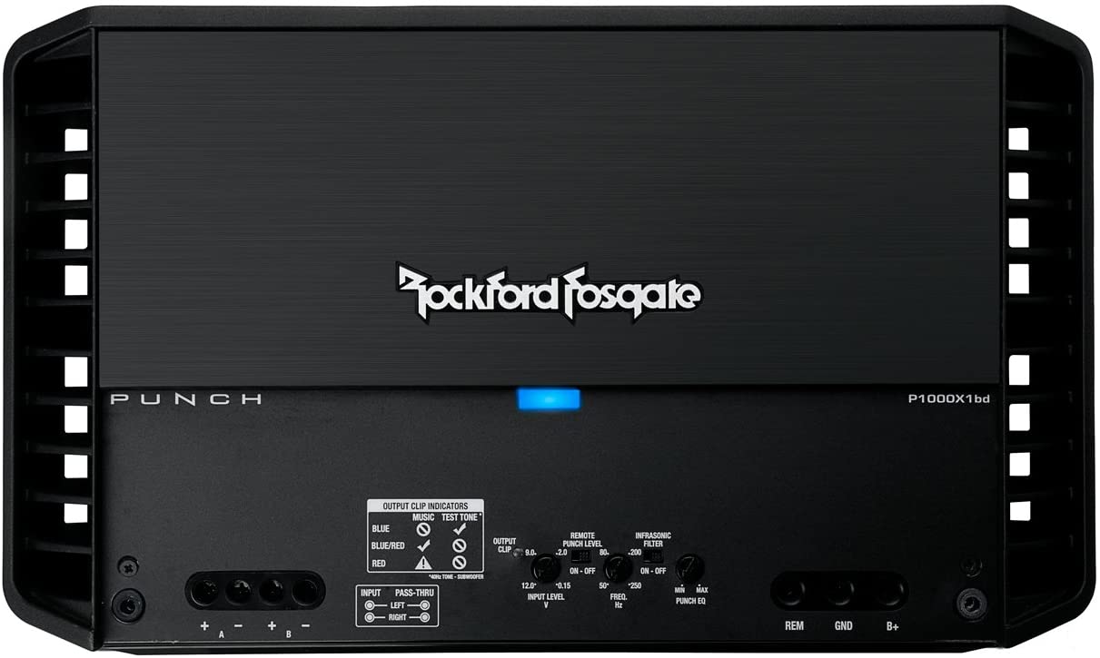 Rockford Fosgate P1000X1bd Punch 1-Channel Amplifier