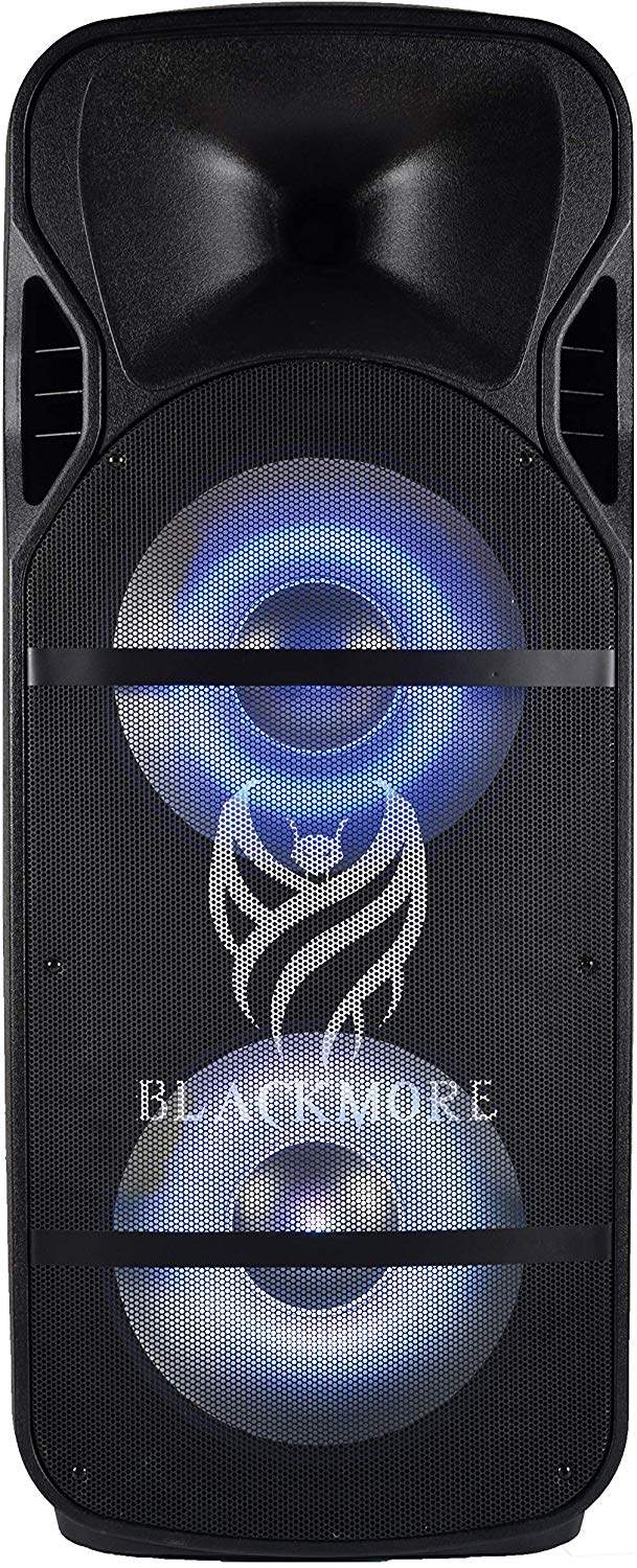 Blackmore BJW-2118PBT Dual 15" Powered Bluetooth Speaker