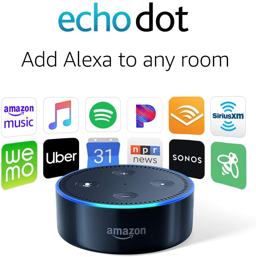 Amazon Echo Dot (2nd Generation) - Smart speaker with Alexa - Black