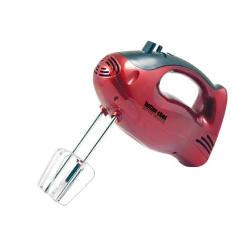 Better Chef IM-811R 5-speed Red Turbo Mixer