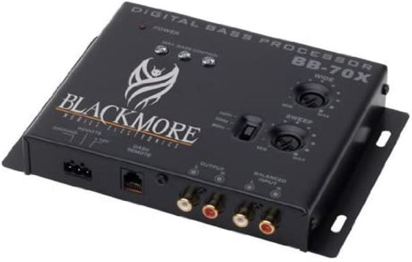 Blackmore BB-70X Digital Bass Processor Boost Control for Car Audio Systems 13.5V