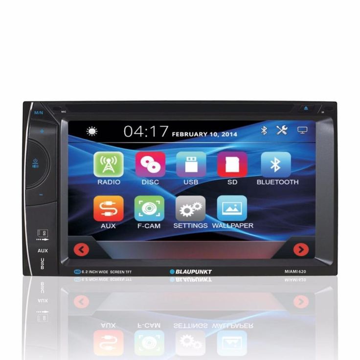 Blaupunkt MIAMI 620 6.2" Touch Screen Multimedia Car Stereo Receiver with Bluetooth