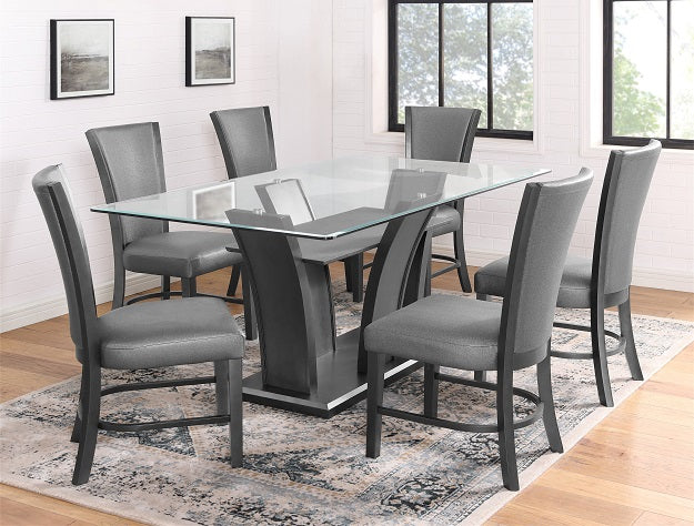 Dining set 7Pcs Camelia Table & 6 Chair