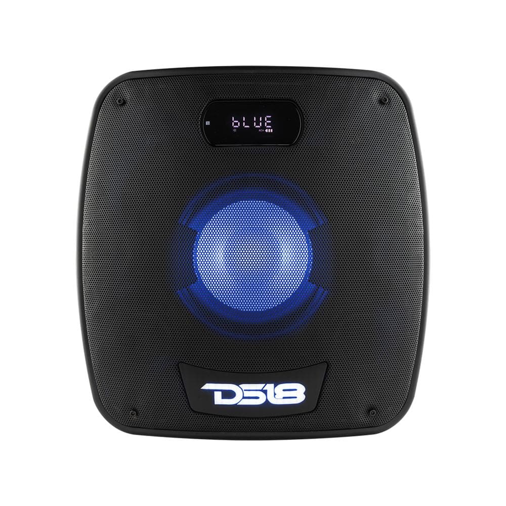 DS18 TLV6 6.5" Amplified Self Powered Portable Party Speaker With LED Light