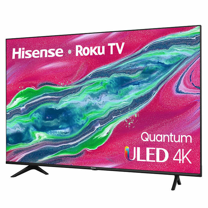 Hisense 55" Class U6GR5 Series - 4K ULED ROKU LCD TV-Tv's ONLY for delivery in San Diego and Tijuana(Refurbished)