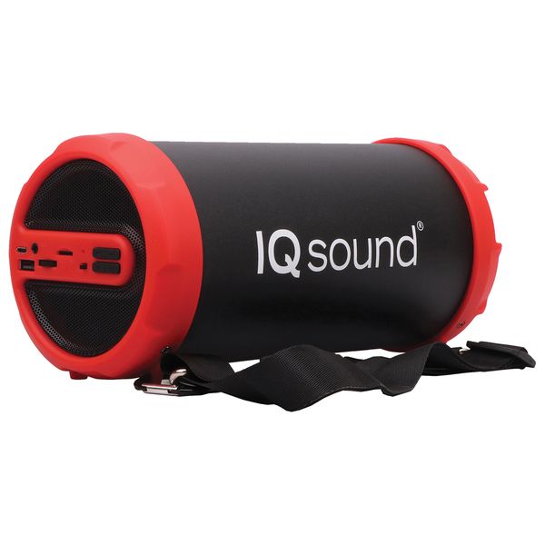 IQ SOUND 3-Inch Portable Bluetooth Rechargeable Speaker with FM Radio