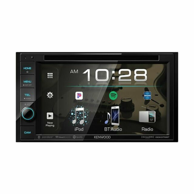 Kenwood DDX376BT 6.2" IN-Dash Car DVD Monitor Bluetooth Receiver - USB/AUX