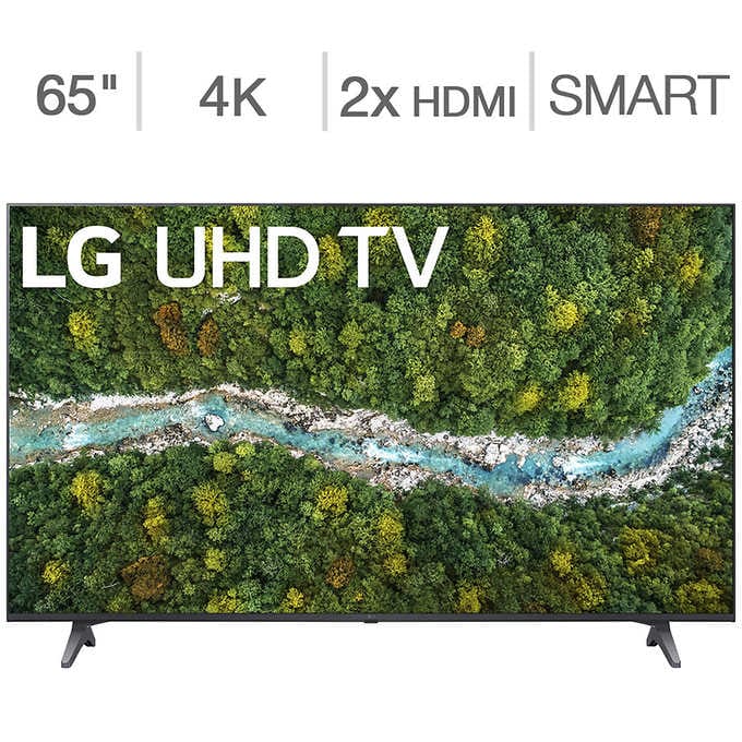 LG 65" Class 4K Smart UHD TV w/tv wall mount(Refurbished) Tv's ONLY for delivery in San Diego and Tijuana