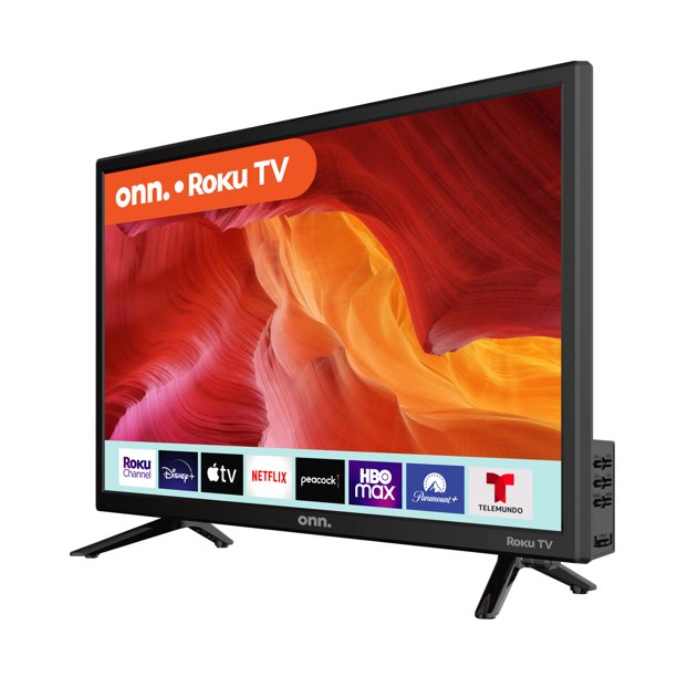 ONN 24” Class HD 720P LED Roku Smart TV(Refurbished)Tv's ONLY for delivery in San Diego and Tijuana
