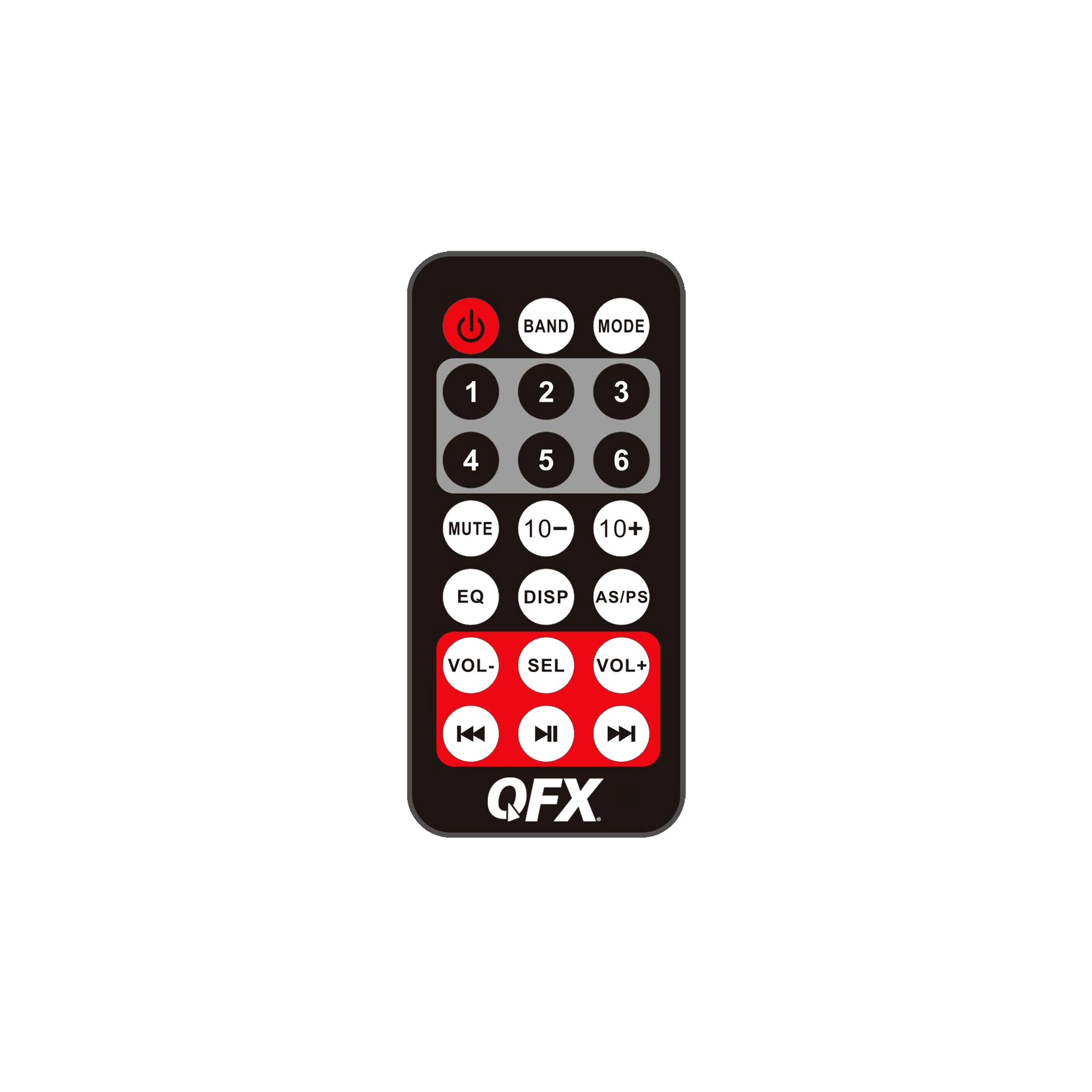 QFX FX-181 Car Stereo Bluetooth - USB - AM/FM - AUX