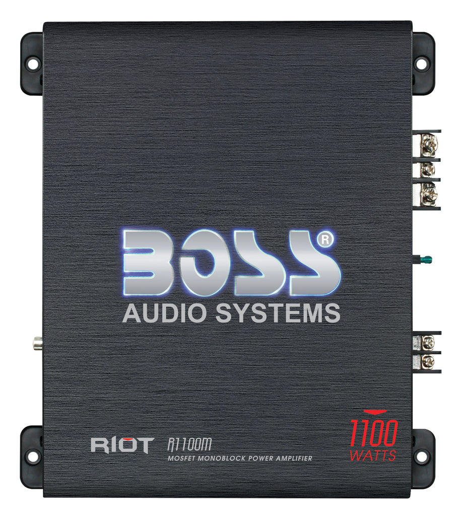 BOSS - Riot 1100W Monoblock Class A/B Amplifier - 1100 W