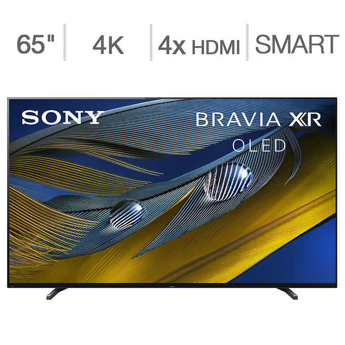 Sony - 65" Class BRAVIA XR A80J Series 4K UHD OLED TV Smart Google TV(Refurbished)- Tv's ONLY for delivery in San Diego and Tijuana