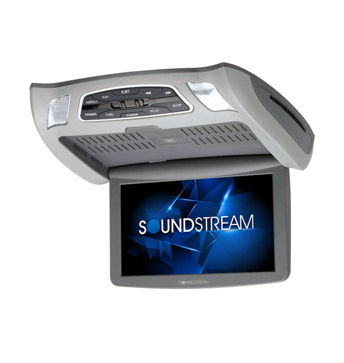 Soundstream VCM-103DMH 10.3" LCD/MobileLink Ceiling Mount DVD Rear Seat Entertainment