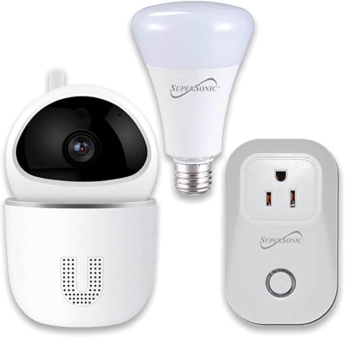 Supersonic 3 Pc Smart Home Starter Kit with WiFi enabled
