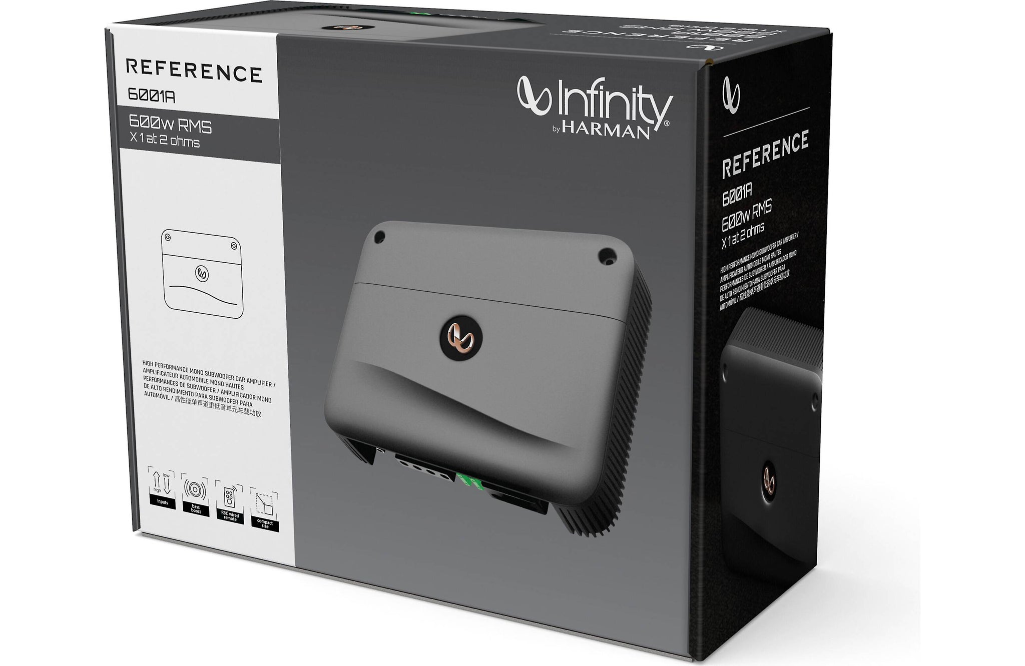 Infinity Reference 6001A 600W x 1 Car Amplifier