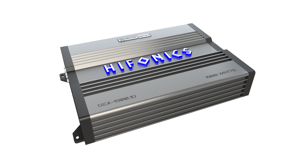 Hifonics GEX-19001D Amplifier  1900 Watt Mono 1 ohm Stable