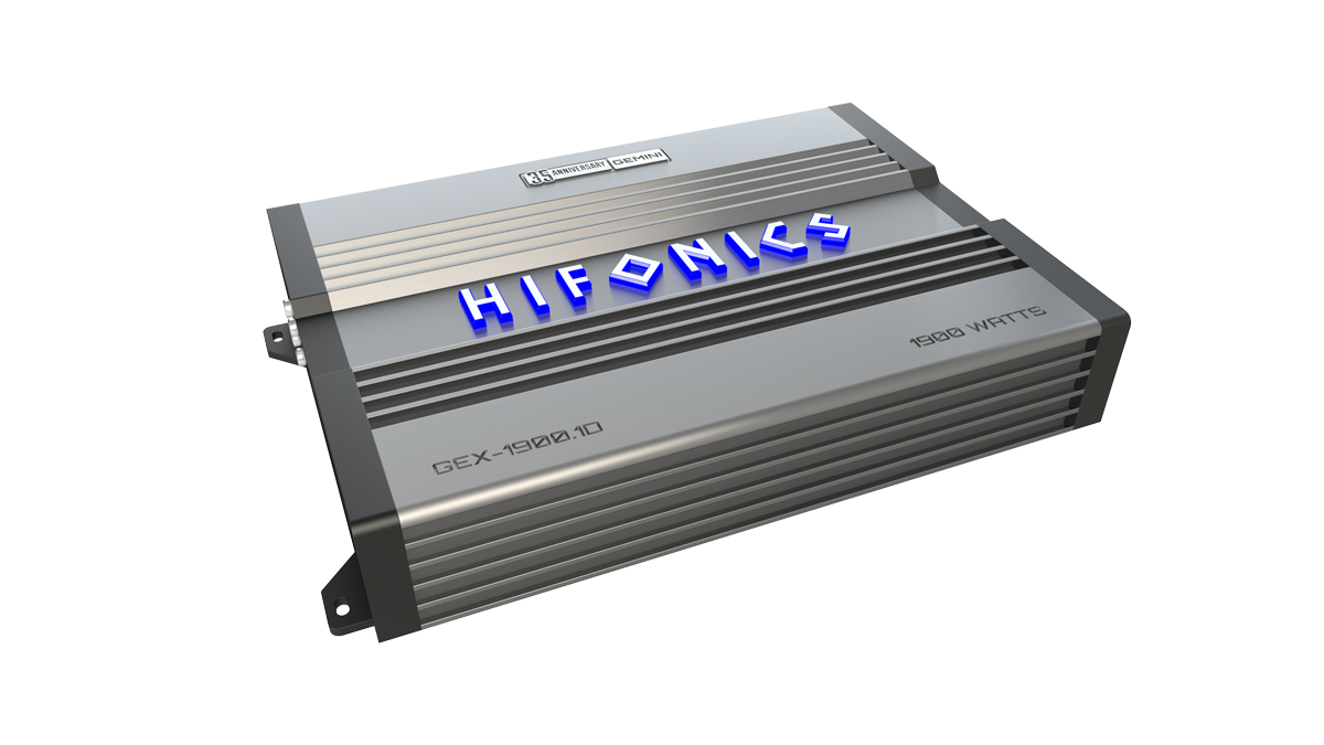 Hifonics GEX-19001D Amplifier  1900 Watt Mono 1 ohm Stable