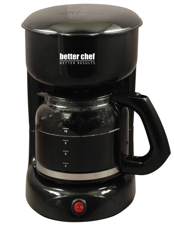 BETTER CHEF 12 CUP COFFEE MAKER BLACK IM 112B