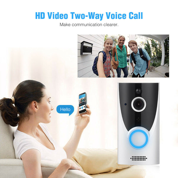 Supersonic SC-5000VD Smart Wi-Fi Doorbell Camera with Smart Motion Security System