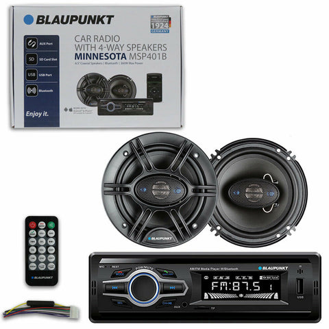 Blaupunkt Minnesota Car Radio with 360W 4-Way Speakers